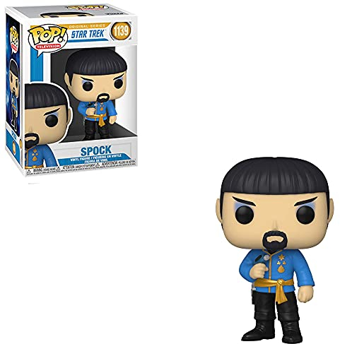 Funko Pop! TV: Star Trek - Spock - (Mirror Mirror Outfit) - Star Trek The Original Series - Vinyl-Sammelfigur - Geschenkidee - Offizielle Handelswaren - Spielzeug Für Kinder und Erwachsene - TV Fans