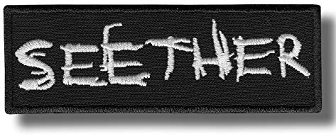 Seether Aufnäher, bestickt, zum Aufbügeln