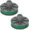 XIJIANG 2Pcs Bobine Fil Coupe Bordure, Bobine Fil de Rechange (5309-20) Compatibles avec Gardena Turbotrimmer PowerCut Plus 650/30 Art.-Nr. 9811