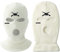 Fauitay 3 Loch Sturmhauben Sturmhaube Sturmmaske Skimaske Motorradmaske Outdoor, Wintermütze Skimaske Balaclavas Motorradmaske Herren und Damen(Weiß)
