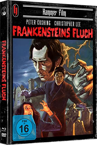 Frankensteins Fluch - Cover A (Uncut Limited Mediabook, Hammer Film-Edition) [Blu-ray]