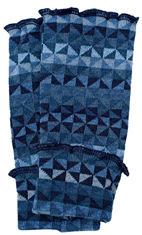 invero, Merino Armstulpen Flo. 100% Wolle (Jeans)