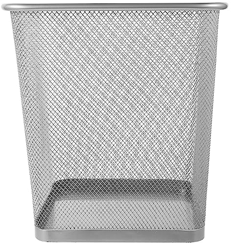 UPKOCH Poubelles En Treillis Corbeilles À Papier En Fil Métallique Sous Le Bureau Petite Poubelle Carrée Corbeille À Papier Recyclage Poubelle Pour La Maison Cuisine Salle De Bain Bureau