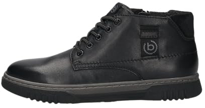 bugatti Herren Schnürstiefel, Männer Stiefel, Wechselfußbett,Boots,Winterstiefel,Winterschuhe,uebergangsstiefel,schwarz (1000),42 EU / 7.5 UK