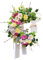 Türkranz Osterkranz Osterdeko Ostern Häschenkranz Osterhase Blumen Kränze Girlande Frühling Deko Künstliche Blumen Kränze Girlande Wandkranz Türkranz Osterdeko (J-Green, One Size)