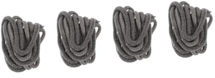 Ciieeo 4pcs Timber Wood Stove Replacement Gasket Fiberglass Rope Sealant for Fireplaces Leak Sealer