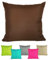 JACK 50x50cm Outdoor Lounge Kissen Dekokissen inkl. XXL-Füllung Wasserabweisend Sitzkissen Garten Stuhl Lotus Effekt, Farbe:Braun