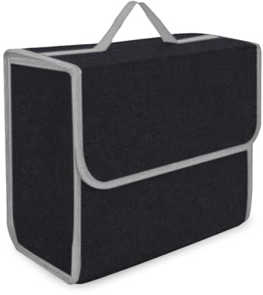 WEGREAT Auto Organizer: 30 x 17 x 29 cm Kofferraumtasche aus Filz mit Organizer-Funktion, Auto Zubehör