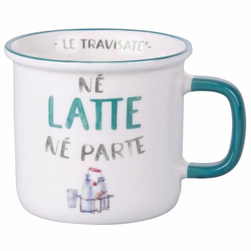 Villa d'Este Home Tivoli Mug 320 ml in porcellana new bone China, Le Travisate