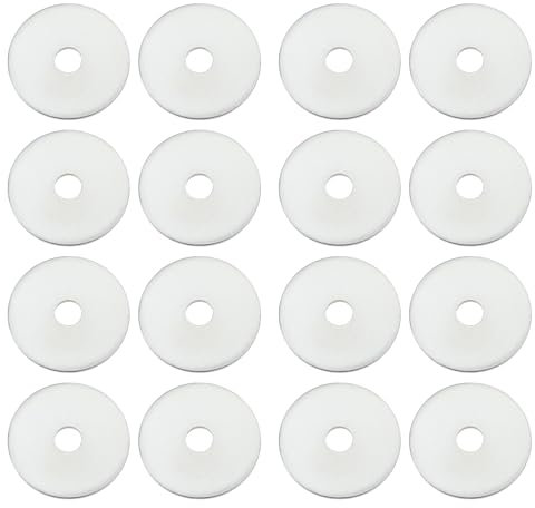 Create idea 100 Pezzi M6 X 30 Mm Rondelle Di Riparazione Penny Rondelle In Acciaio Zincato BZP Per Bulloni E Viti Rondella Di Riparazione Piatta Grande Diametro Esterno Grande