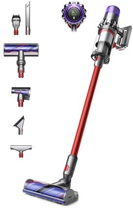 Dyson V11 Extra Cordless Stick Vacuum Cleaner – Rechargeable, Lightweight, Powerful Multi-Surface Cleaning (Renewed)