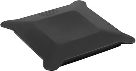 Blender Jar Lid Replacement for Blendtec Commercial Blender Wildside & Fourside Jars, Soft Rubber Blender Lids Contains No-Vents - Used to Prevent Spatter During Blending, Black (1 Piece)