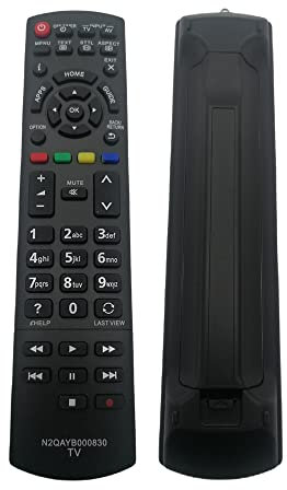 New Replacement TV Remote Control for Panasonic N2QAYB000830 TIMER APPS HOME