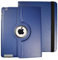 Funda para el modelo más antiguo de iPad (lanzado en 2011-2012, hace 10 años) iPad 2 iPad 3 iPad 4 9.7 pulgadas, rotación de 360 grados de piel sintética multifuncional (azul oscuro)
