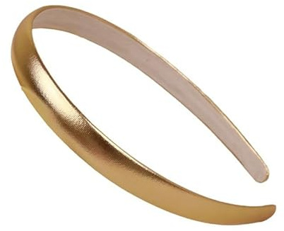 Goldenes Bandeau pour femmes et filles - Serre-tête en satin, accessoire mignon pour cheveux