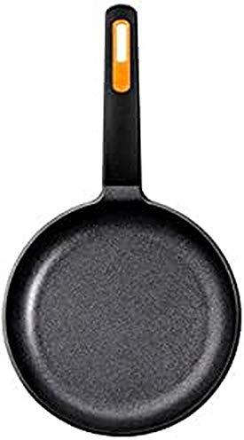 Braisogona Efficient Plus - Sartén de aluminio fundido, color negro, aluminio fundido, negro, 18 cm