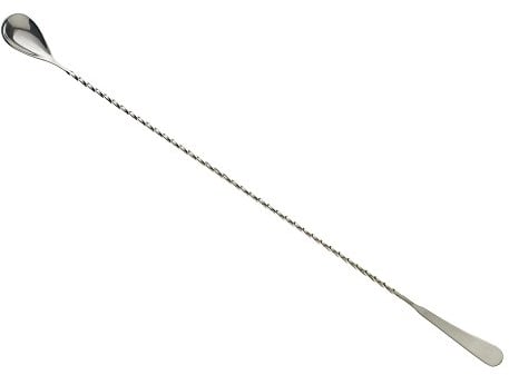 Barfly Bar Spoon, 17 1/8 (43.5 cm), Stainless Steel, 43.43 x 2.54 x 1.59 cm