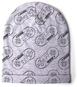 Bioworld Nintendo Beanie SNES Controller grau