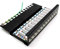 1aTTack.de 367466 Patchpanel CAT6a 12 Port schwarz Verteilerfeld LSA+ Anschlusstechnik Netzwerk Verteilung - RJ45 - TIA 568 A/B - schwarz