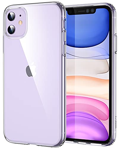 ESR for iPhone 11 Phone Case Clear Yellowing-Resistant Shockproof Protection, Flexible Silicone,Slim Soft TPU Cover for iPhone 11 case - Clear
