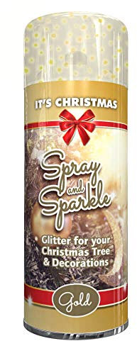 It's Christmas Spray and Sparkle Glitter Gold 200ml