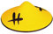 WOOOOZY Hut Chinese gelb, Ø 34 cm