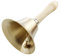 Sopcone Handglocke extra laut, massives Messing, Handglocke mit Holzgriff, Mehrzweck-für Schule, Kirche, Hotel, Weihnachten und Hochzeitsdienst (8 cm)