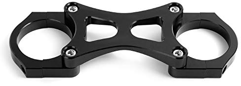 TARAZON CNC - Stabilizzatore forcella anteriore in alluminio da 39 mm, per Harley Sportster 883 1200 1988-2021 e Dyna FXD FXR