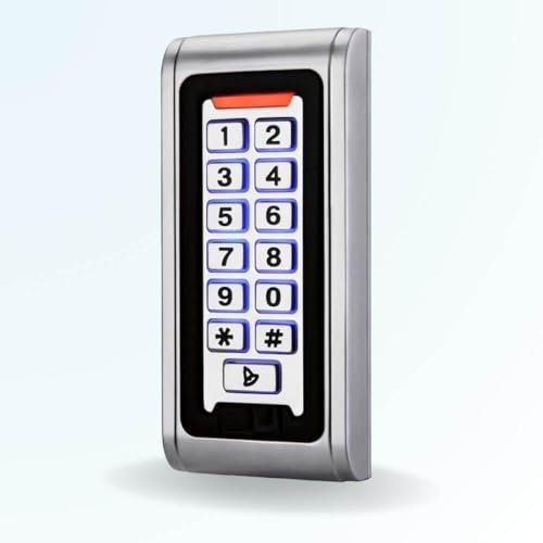 Clavier s6 Mini étanche à Codes et Badges RFID pour gâche électrique