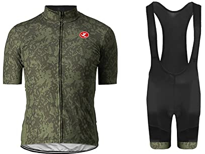 UGLY FROG Männer Fahrrad-Club Cycling Team Bekleidung Jersey Shirts Bib Kurze Hosen Set Sportbekleidung