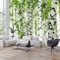 KEYESMINER Vlies Fototapete Grüne Birke Landschaft 3D Effekt Vlies Tapeten Wandtapete XXL Moderne Wanddeko Wohnzimmer Schlafzimmer Büro Flur 400 cm B x280 cm H