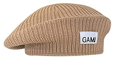 Zhiyao Baskenmütze Barett Damen Damen Kabel Stricken Baskenmützen Geflochtene Baggy Wolle Barett Winter Warmer Beanie Strickmütze