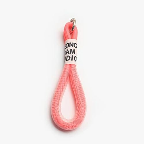 MITAR Fluoreszierende Farbe Lanyard Telefonschlaufe Mesh-Lanyard für Taschen geflochtene Streifen Schlüsselanhänger zum Aufhängen von Hosen Zubehör Schlüsselanhänger