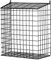 Aggloz | Mailbox Cage | Letterbox Metal Cage/Basket | Door Letterbox | Wall-Mounted Post Letter Box | Door Post Mail Catcher Basket | Super Easy to Install | All Fixings Included