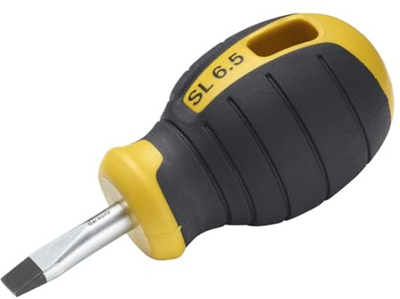 Stubby Slotted Screwdriver 6.5 x 25mm