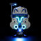 LIGHTAILING Licht-Set Für Lego- 75349 Captain-Rex Helm - Led-Beleuchtungsset Kompatibel Mit Lego Bausteinen Modell - Modell Set Nicht Enthalten