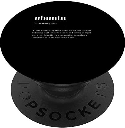 ubuntu Definition Wörterbuch-Design PopSockets mit austauschbarem PopGrip