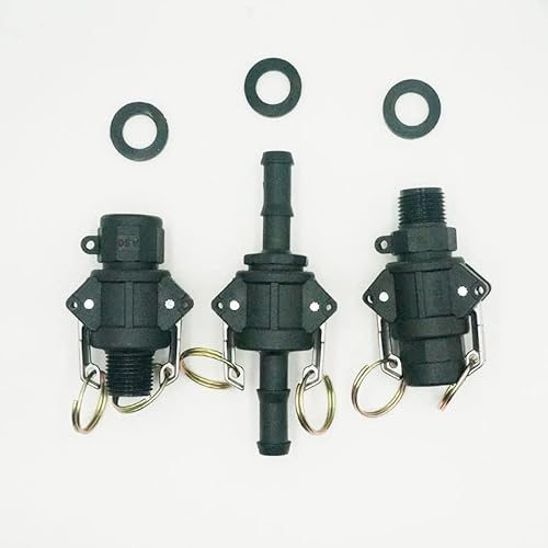 DN15 bis DN100 PP-Kupplung Kunststofffitting Adapter MPT FPT Barb Quick Disconnect 1/2 Zoll bis 4 Zoll-Typ F, BSPT, DN100