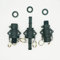 DN15 bis DN100 PP-Kupplung Kunststofffitting Adapter MPT FPT Barb Quick Disconnect 1/2 Zoll bis 4 Zoll-Typ F, BSPT, DN100