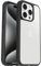 OtterBox Sleek Series Case for iPhone 15 Pro, Shockproof, Drop proof, Ultra-Slim, Protective Thin Case, Tested to Military Standard, Clear/Black, No Retail Packaging