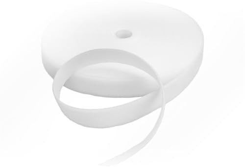 LYSEL® Klettband zum Schweißen HF weiß Flauschband Breite 100mm VE 5 Meter