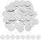 DICOSMETIC 20 piezas de acero inoxidable redondo de metal estampación en blanco grabado piezas en blanco marcador de pelota de golf pieza de desafío para bricolaje artesanía colección