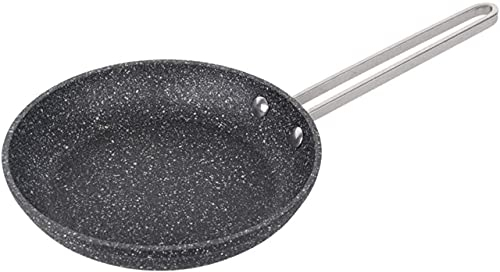 HSDAFCSW Padella In Pietra Antiaderente Mini Fondo Piatto Per Frittata Padella Per Pancake Di Piccole Dimensioni Facile Da Pulire Fornello A Gas, 32X16X3 Cm Pentola Da Cucina