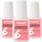Sularpek 3 Pcs Colle Faux Ongles, 7ml Colle Ongle Avec Pinceau, Colle Faux Ongles Extra Forte, Colle à Ongles, Nail Glue, Colle Capsule pour, Réparer et Allonger Les Ongles