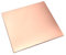 RRRST 1PCS Puro Placa de cobre 15x15cm, 1mm Espesor, Pureza del cobre 99.9%, Cuadrado Puro Láminas de cobre Para Joyas Bricolaje Artesanías Modelo Pintura
