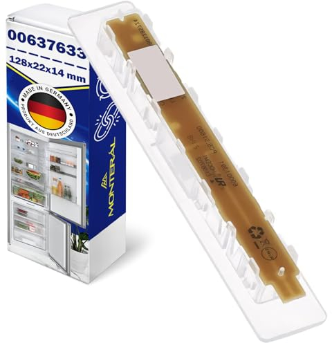 Platine LED Beleuchtung für Kühlschrank mit dem Originalcode 00637633 637633 10024494 für Bosch Kühl Gefrierkombination für Siemens - MADE IN GERMANY - MONTERAL