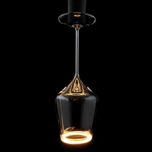 Segula LED Floating Rosé Wein klar |E27| 5 W (42 W)|500 Lm|2.200 K| Handmade