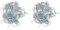 COGEX 85232 Pointe vitrier, Gris, 1,3 x 18 mm, Set de 90 Pièces (Lot de 2)
