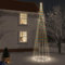 Willood Weihnachtsbaum Kegelform Mehrfarbig 1134 LEDs 230x800 cm