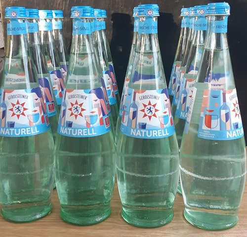 Gerolsteiner Gourmet Naturell 16 x 0.75 l Glasflasche inkl. Mehrweg Pfand